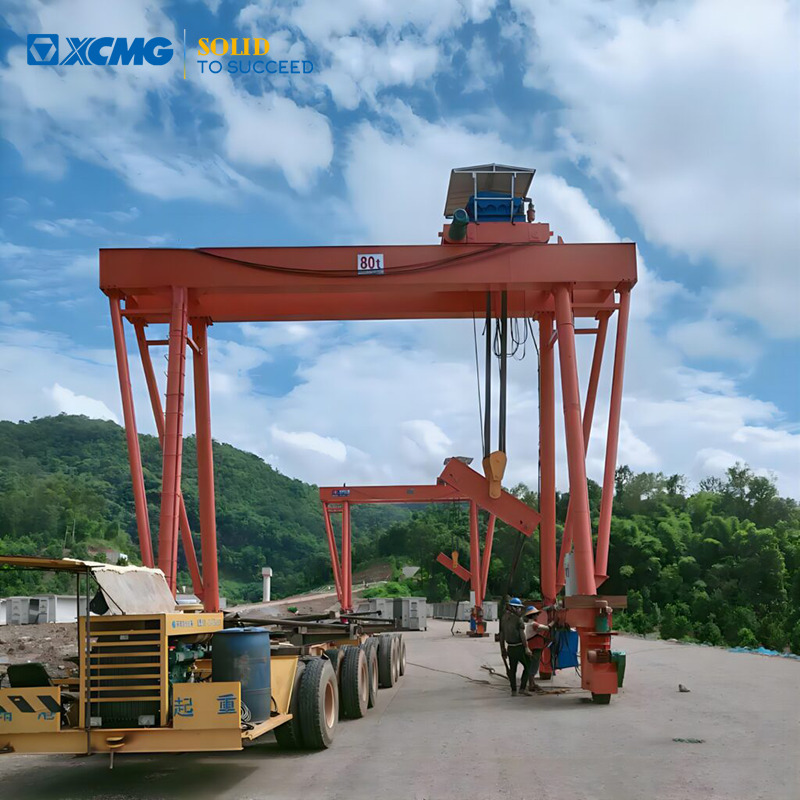 XCMG Double girder tyre gantry crane - Portalni kran: slika 1 XCMG Double girder tyre gantry crane - Portalni kran: slika 1
