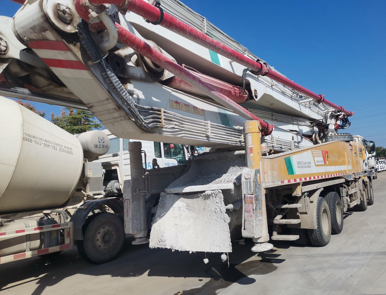 XCMG Factory Second Hand Hydraulic Concrete Pump HB62V 62m Cement Punp Truck For Sale - Auto pumpa za beton: slika 4 XCMG Factory Second Hand Hydraulic Concrete Pump HB62V 62m Cement Punp Truck For Sale - Auto pumpa za beton: slika 4
