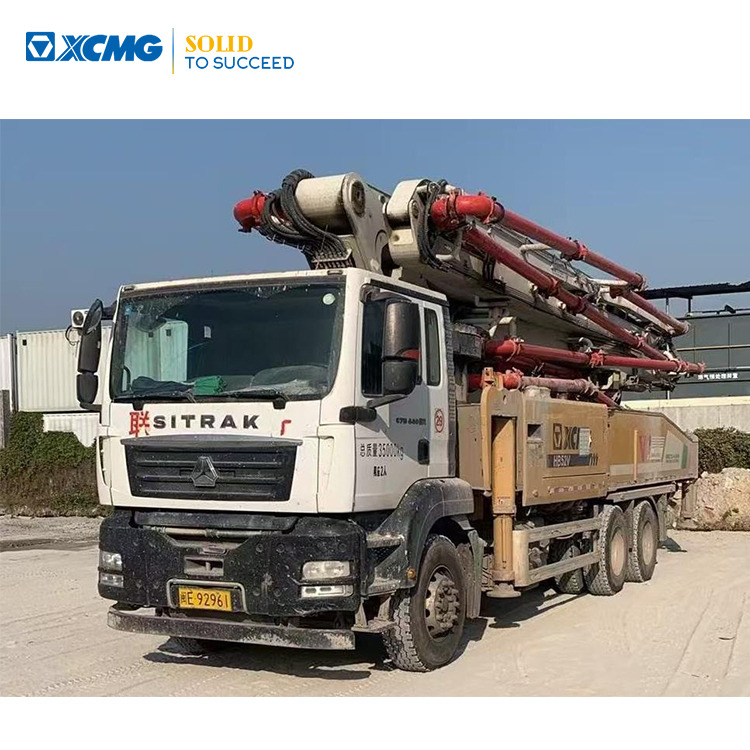 XCMG Manufacturer China Concrete Pump Truck HB52V 52m Used Cement Pump Truck Price For Sale - Auto pumpa za beton: slika 1 XCMG Manufacturer China Concrete Pump Truck HB52V 52m Used Cement Pump Truck Price For Sale - Auto pumpa za beton: slika 1