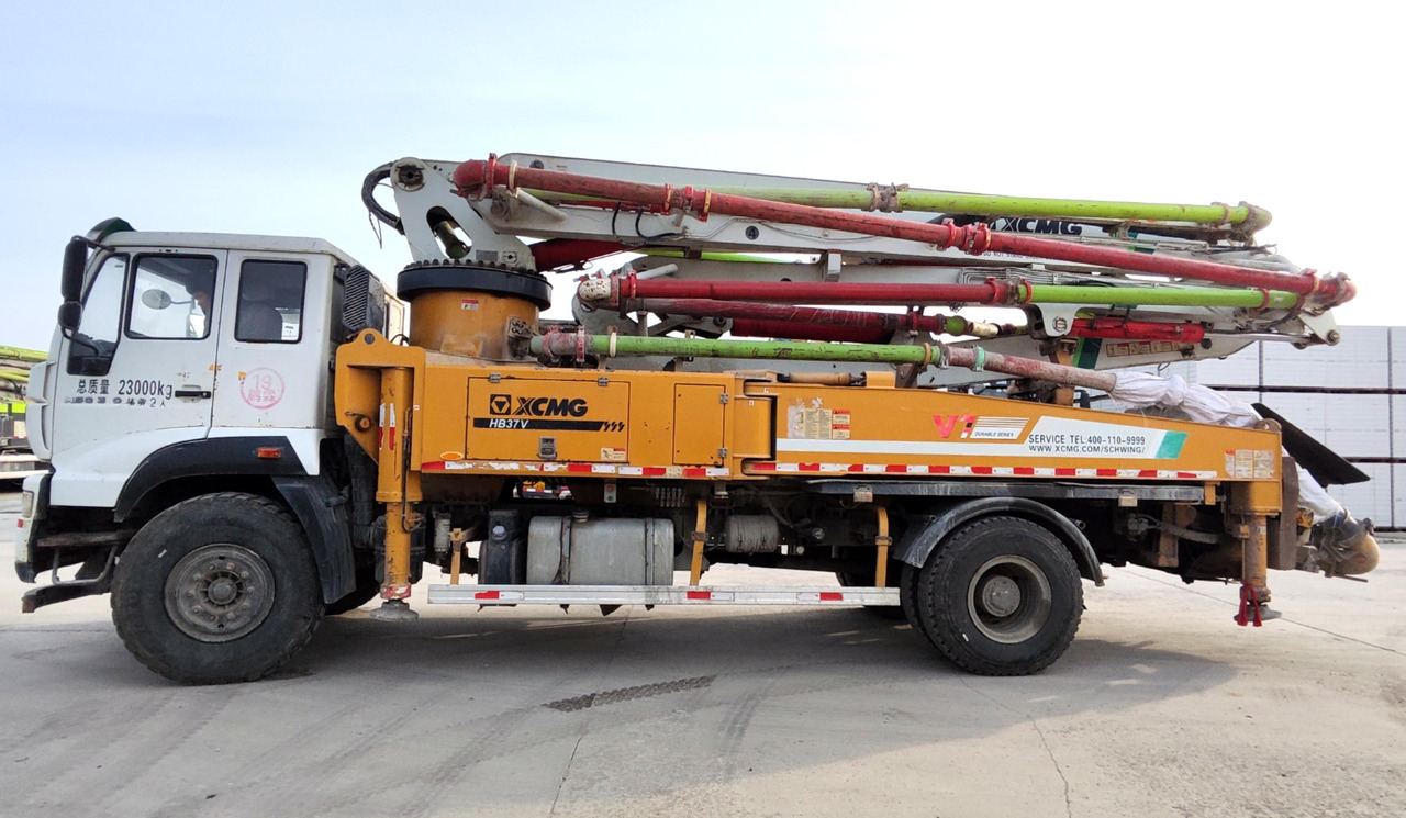 XCMG Official Concrete Machine HB37V Mini Concrete Pump 37m Used Diesel Concrete Mixer Pump Truck Price - Auto pumpa za beton: slika 4 XCMG Official Concrete Machine HB37V Mini Concrete Pump 37m Used Diesel Concrete Mixer Pump Truck Price - Auto pumpa za beton: slika 4