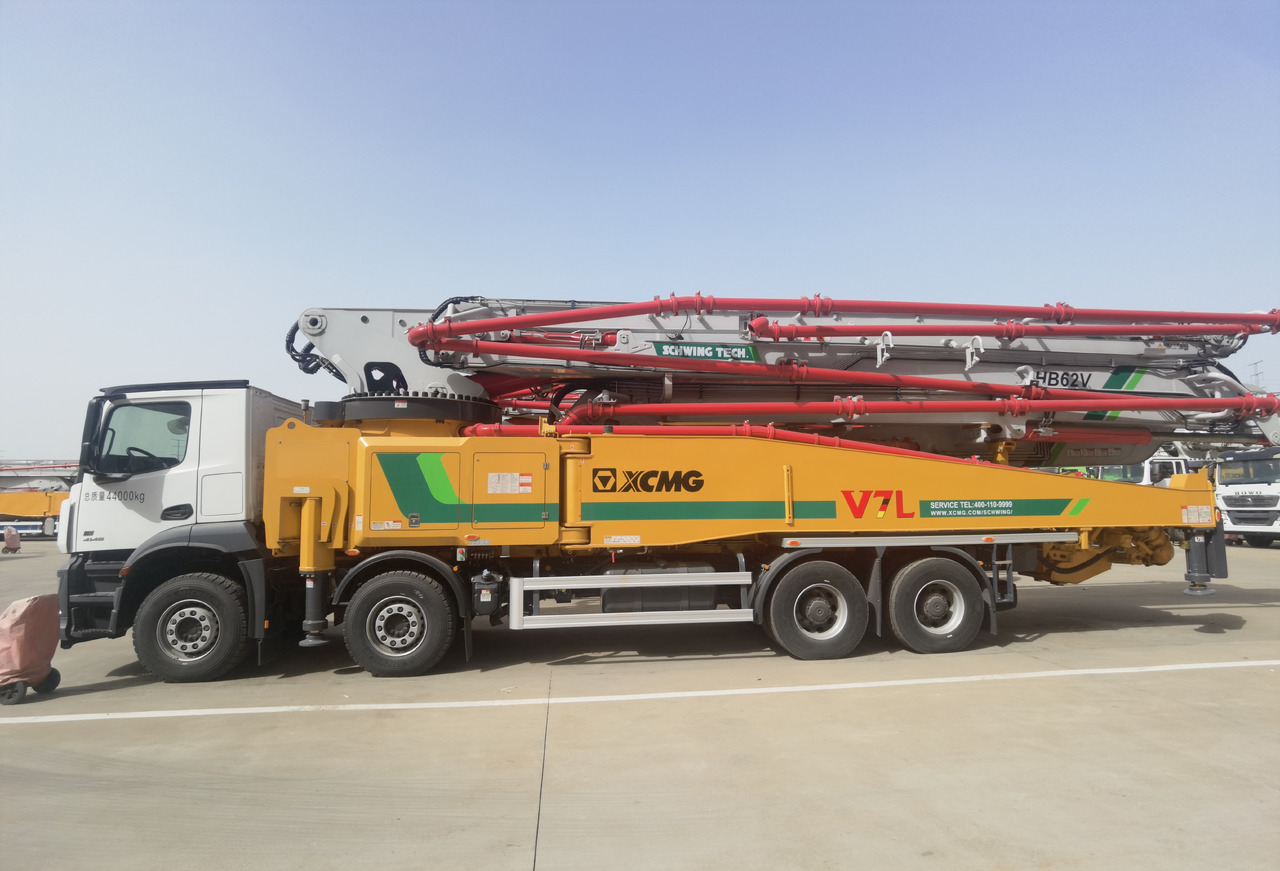 XCMG Official Schwing Concrete Pump HB62V Used Telescopic Concrete Pump Truck Price - Auto pumpa za beton: slika 3 XCMG Official Schwing Concrete Pump HB62V Used Telescopic Concrete Pump Truck Price - Auto pumpa za beton: slika 3