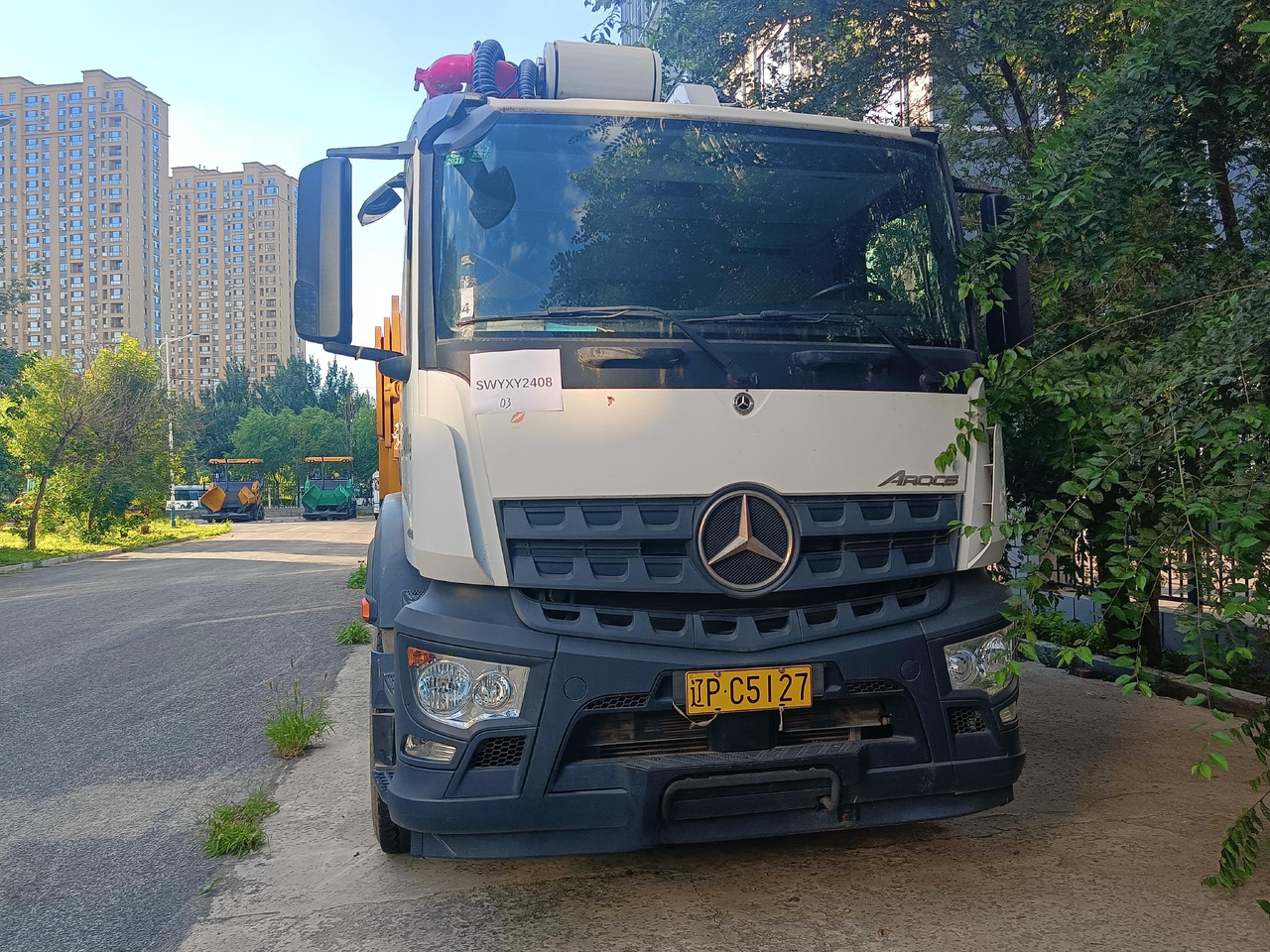 XCMG Official Second Hand Cement Pump Truck HB62V 62m Concrete Pump Truck Price List - Auto pumpa za beton: slika 2 XCMG Official Second Hand Cement Pump Truck HB62V 62m Concrete Pump Truck Price List - Auto pumpa za beton: slika 2