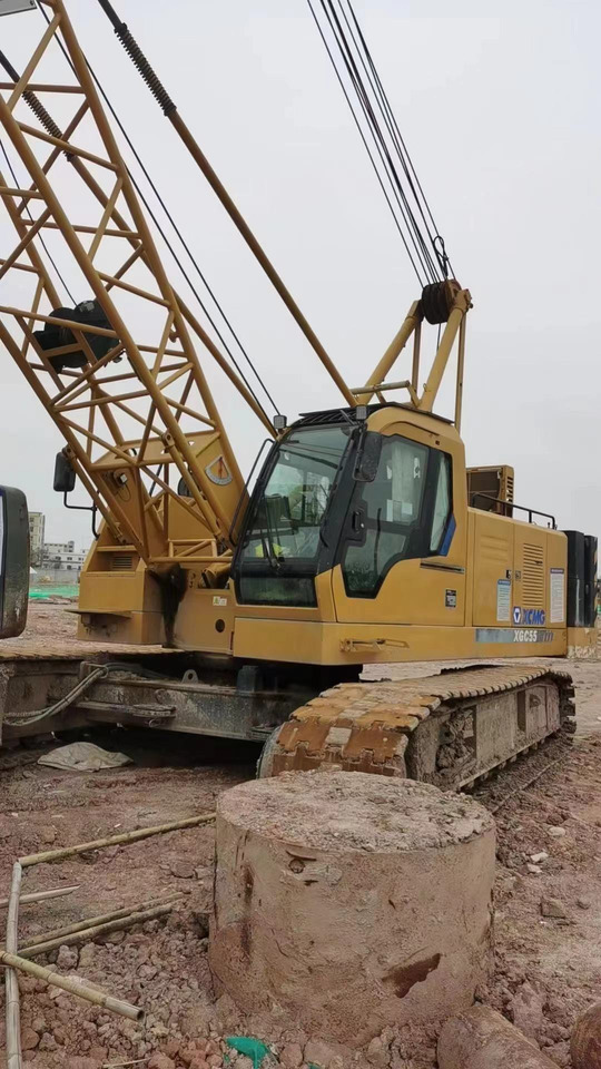 XCMG Official Used 55 Ton Crawler Crane XGC55 Second Hand Small Hydraulic Mobile Crane With High Quality - Kran guseničar: slika 1 XCMG Official Used 55 Ton Crawler Crane XGC55 Second Hand Small Hydraulic Mobile Crane With High Quality - Kran guseničar: slika 1