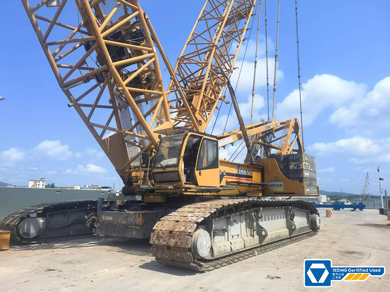 Kran guseničar XCMG XGC500 500ton used hydraulic lift machine price: slika 10
