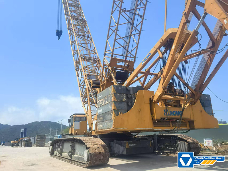Kran guseničar XCMG XGC500 500ton used hydraulic lift machine price: slika 9