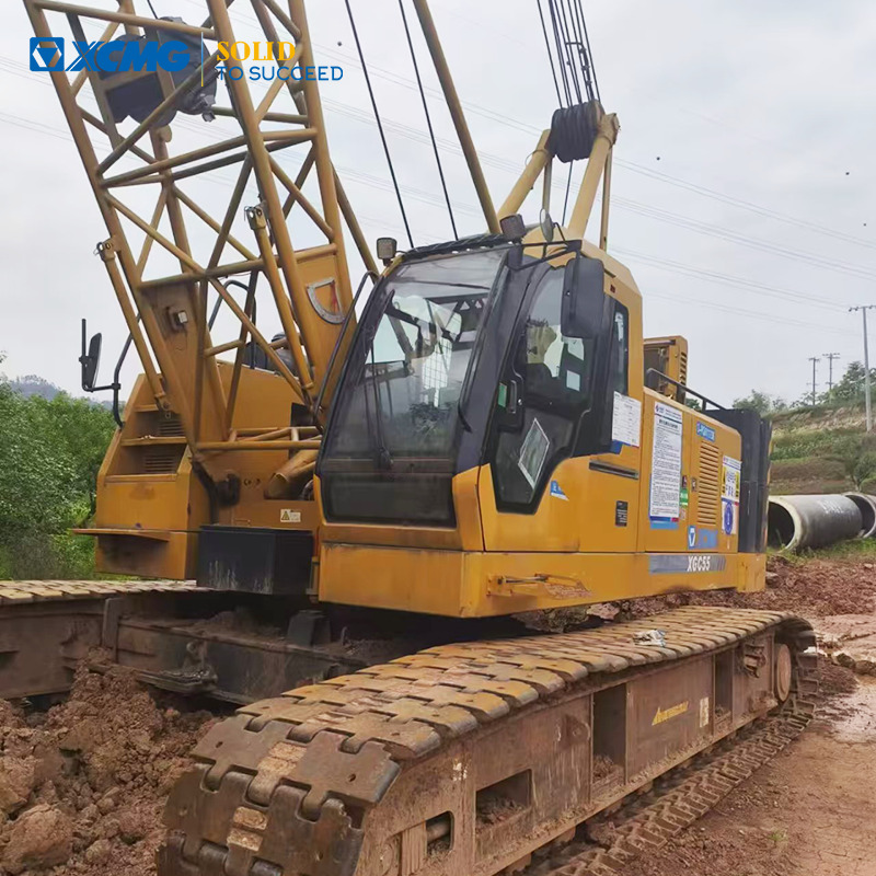 XCMG XGC55 55ton second hand 2021 crane with crawler for sale - Kran guseničar: slika 1 XCMG XGC55 55ton second hand 2021 crane with crawler for sale - Kran guseničar: slika 1