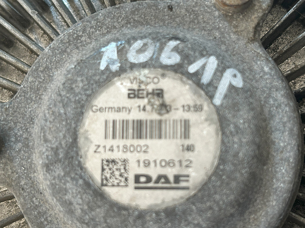 DAF VISCOTIC CLUTCH VISCO DAF XF 106 460 - Ventilator: slika 5 DAF VISCOTIC CLUTCH VISCO DAF XF 106 460 - Ventilator: slika 5