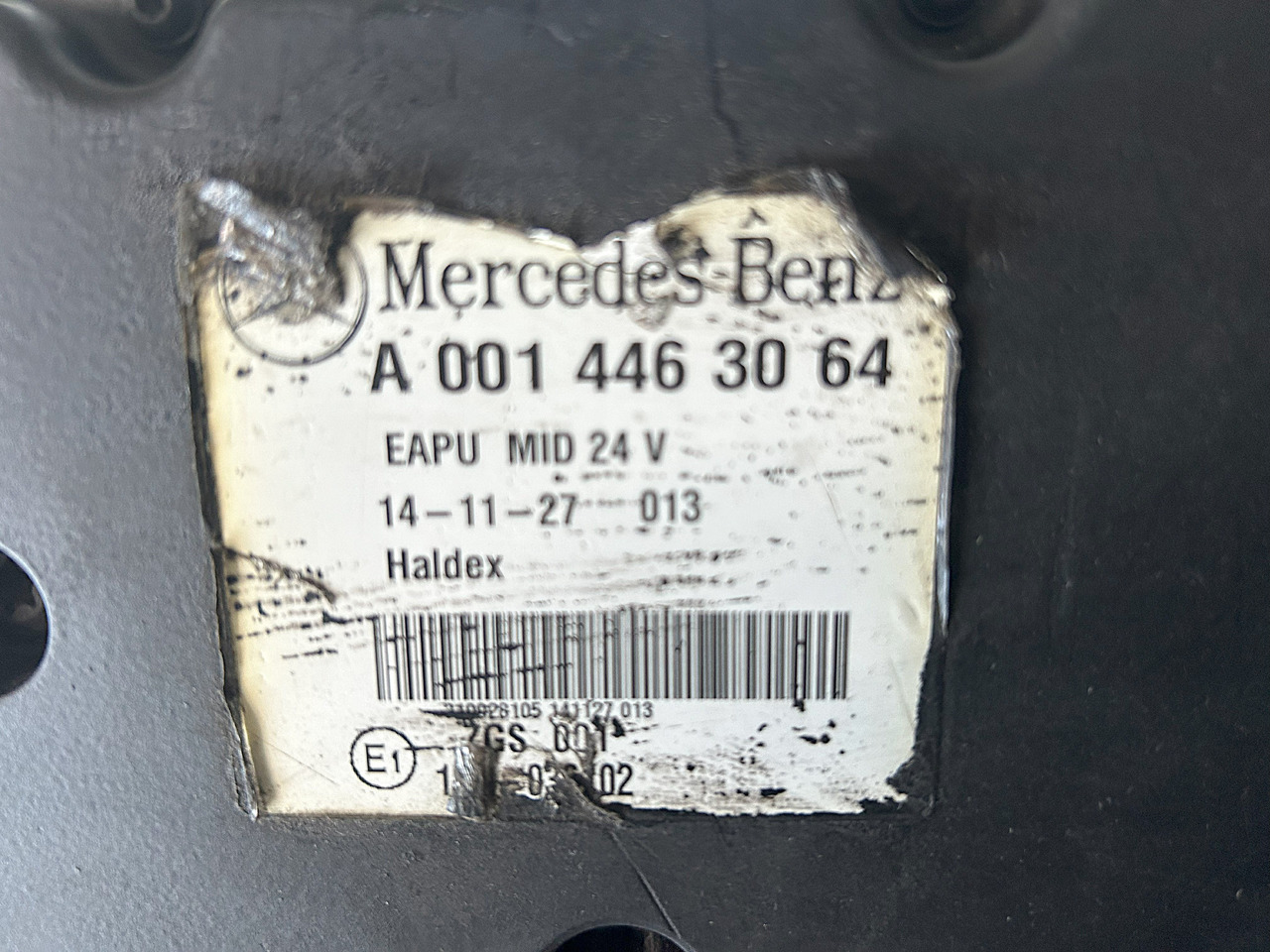 MERCEDES-BENZ ACTROS MP4 AIR DRYER HALDEX - Delovi kočnica za Kamion: slika 3 MERCEDES-BENZ ACTROS MP4 AIR DRYER HALDEX - Delovi kočnica za Kamion: slika 3