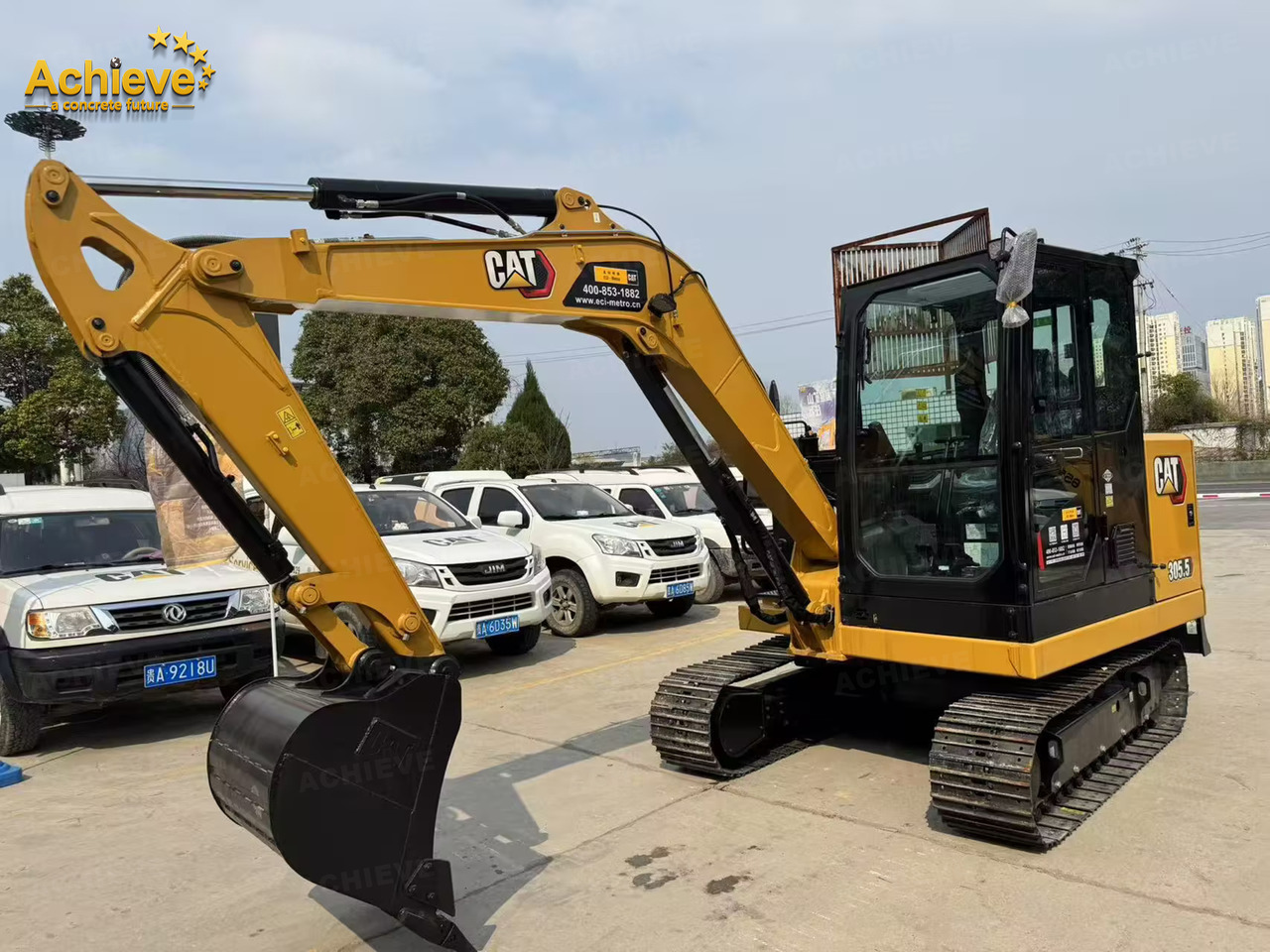 CATERPILLAR CAT® 305.5E2 small Cat C2.4 DI Mini Hydraulic Excavator 0.22 m³ 34.1 kw/rpm 35.0 kN 【ACHIEVE】 TOP CONDITION!!! - Mini bager: slika 3 CATERPILLAR CAT® 305.5E2 small Cat C2.4 DI Mini Hydraulic Excavator 0.22 m³ 34.1 kw/rpm 35.0 kN 【ACHIEVE】 TOP CONDITION!!! - Mini bager: slika 3