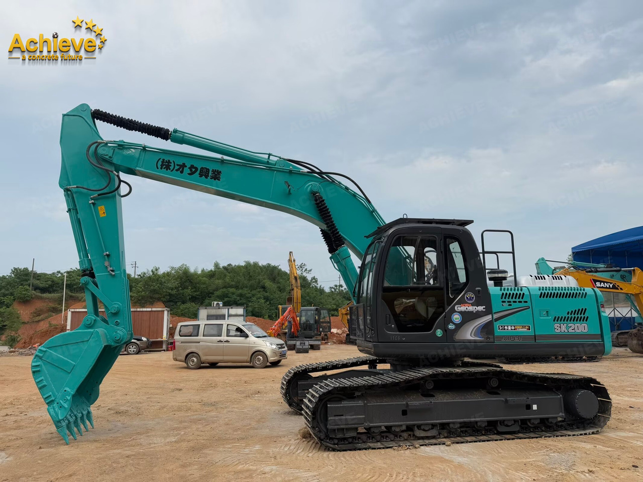 KOBELCO SK200 0.8 m³ 20000 kg 110/2000 kw/rpm 6D34-TLU2D 【ACHIEVE】 TOP CONDITION!!! - Bager guseničar: slika 2 KOBELCO SK200 0.8 m³ 20000 kg 110/2000 kw/rpm 6D34-TLU2D 【ACHIEVE】 TOP CONDITION!!! - Bager guseničar: slika 2