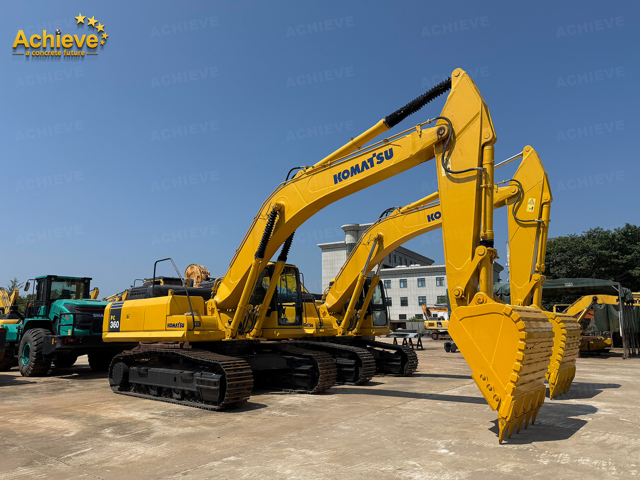 KOMATSU Remanufactured Komatsu PC360-7 excavator 1.6 m³ 180/1900 kw/rpm 33000 kg 7380 mm 227 kN Komatsu SAA6D114E 605 L【ACHIEVE】 TOP CONDITION!!! - Bager guseničar: slika 1 KOMATSU Remanufactured Komatsu PC360-7 excavator 1.6 m³ 180/1900 kw/rpm 33000 kg 7380 mm 227 kN Komatsu SAA6D114E 605 L【ACHIEVE】 TOP CONDITION!!! - Bager guseničar: slika 1