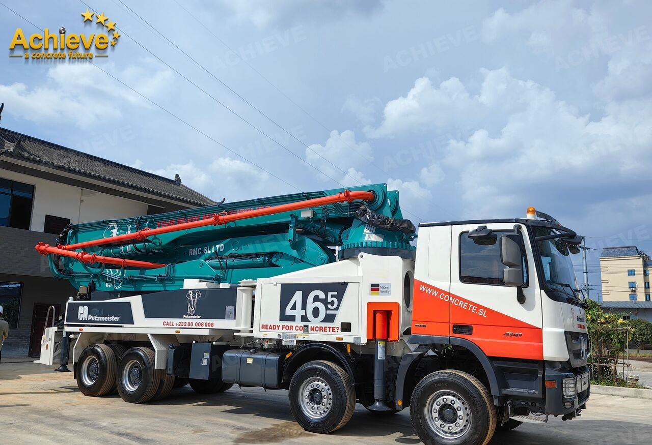 Putzmeister Compact Truck-Mounted Concrete Pump M46-5 【ACHIEVE】TOP CONDITION!!! - Auto pumpa za beton: slika 1 Putzmeister Compact Truck-Mounted Concrete Pump M46-5 【ACHIEVE】TOP CONDITION!!! - Auto pumpa za beton: slika 1