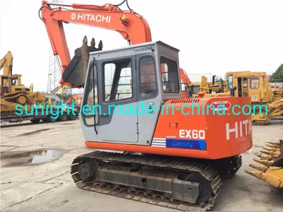 Cheap 6 Ton Mini Excavator Hitachii Ex60 Small Excavator on Sale - Bager guseničar: slika 1 Cheap 6 Ton Mini Excavator Hitachii Ex60 Small Excavator on Sale - Bager guseničar: slika 1
