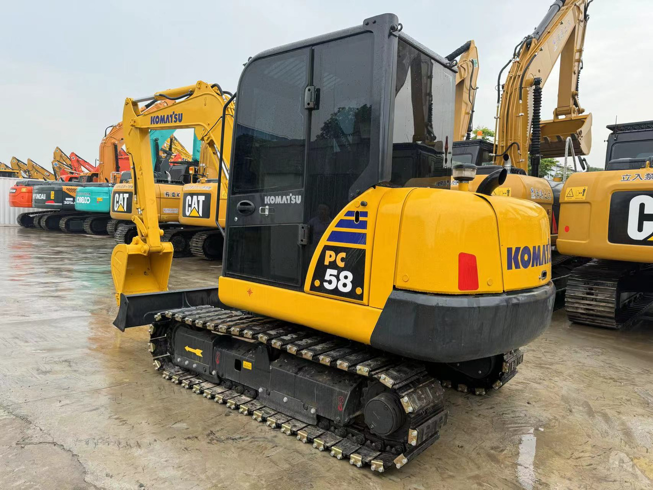 KOMATSU 5 ton Excavator PC55MR, PC56, PC58 Landscaping Excavator - Mini bager: slika 2 KOMATSU 5 ton Excavator PC55MR, PC56, PC58 Landscaping Excavator - Mini bager: slika 2