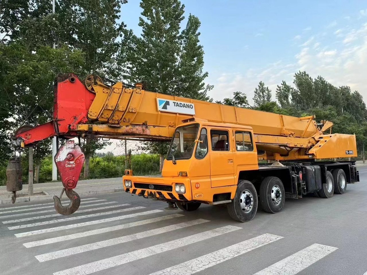 TADANO TG500E Good Condition 50 ton Truck Crane - Autodizalica: slika 1 TADANO TG500E Good Condition 50 ton Truck Crane - Autodizalica: slika 1