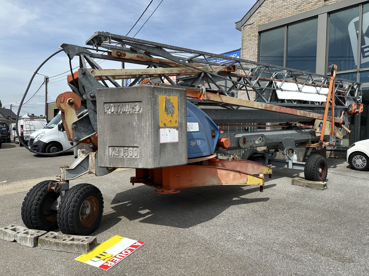 POTAIN IGO 13 - Brzomontirajući kran: slika 1 POTAIN IGO 13 - Brzomontirajući kran: slika 1