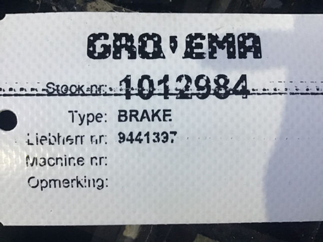Liebherr Brake - Kočioni diskovi: slika 4 Liebherr Brake - Kočioni diskovi: slika 4