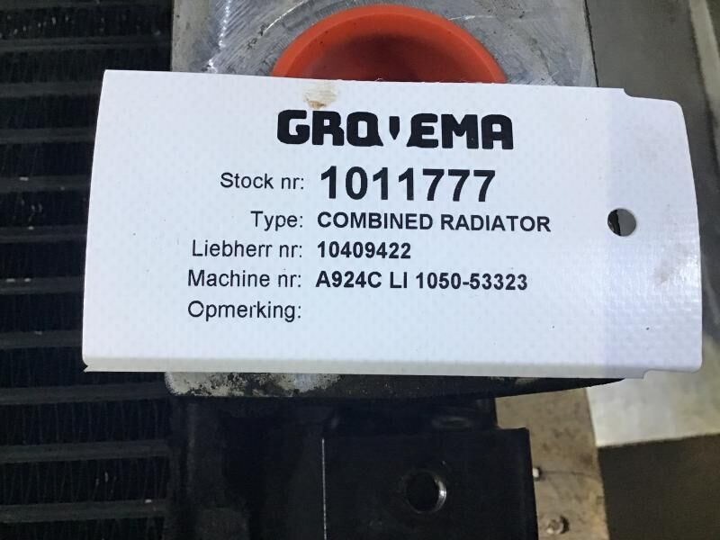 Liebherr COMBINED RADIATOR - Radijator: slika 3 Liebherr COMBINED RADIATOR - Radijator: slika 3