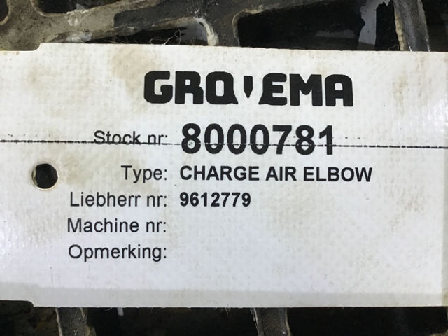 Liebherr Charge Air Elbow - Usisna cev: slika 2 Liebherr Charge Air Elbow - Usisna cev: slika 2