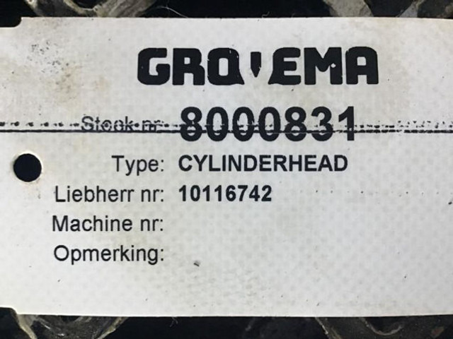 Cilindar blok Liebherr Cylinderhead: slika 8