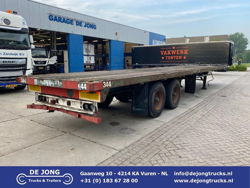 Flandria Plateau Trailer with Twist-Locks / BPW + Drums - Plato poluprikolica: slika 1 Flandria Plateau Trailer with Twist-Locks / BPW + Drums - Plato poluprikolica: slika 1