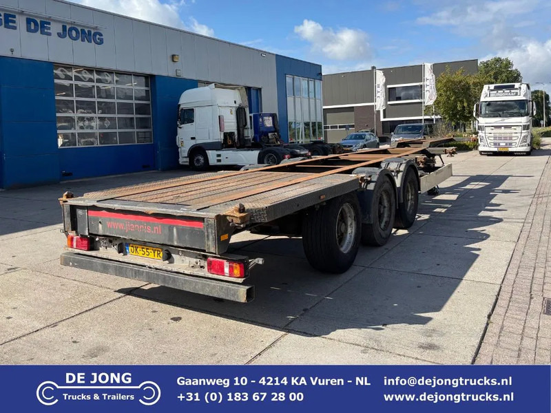 Kögel SW24 Container chassis / 40FT / BPW + Drum - Poluprikolica za prevoz kontejnera/ Poluprikolica sa promenjivim sandukom: slika 1 Kögel SW24 Container chassis / 40FT / BPW + Drum - Poluprikolica za prevoz kontejnera/ Poluprikolica sa promenjivim sandukom: slika 1