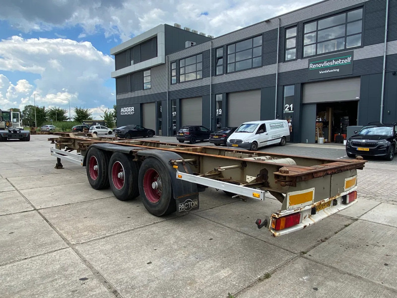 Pacton 40 FT Container Chassis / BPW + DISC - Poluprikolica za prevoz kontejnera/ Poluprikolica sa promenjivim sandukom: slika 2 Pacton 40 FT Container Chassis / BPW + DISC - Poluprikolica za prevoz kontejnera/ Poluprikolica sa promenjivim sandukom: slika 2