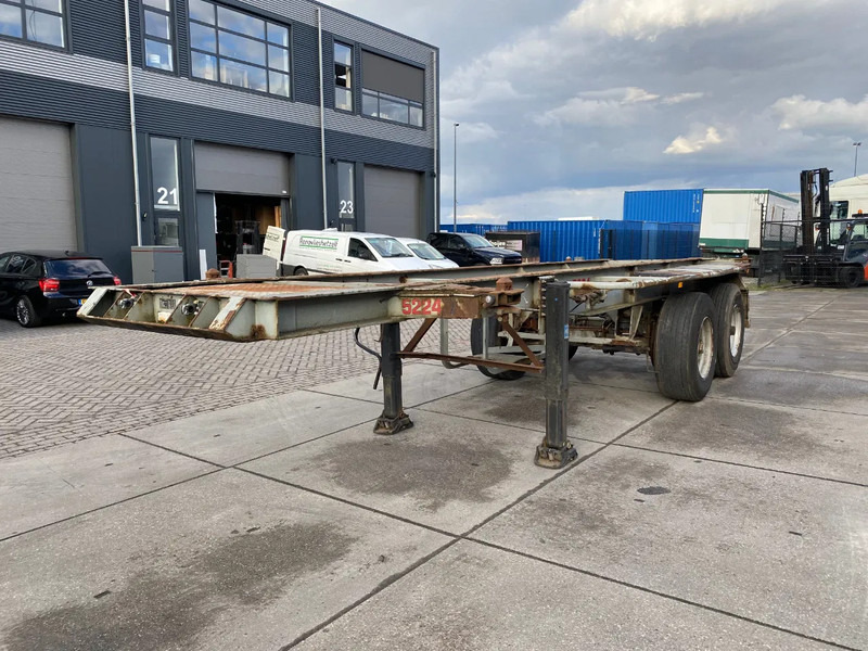 Pacton Container Chassis 20 FT / Steel Suspension - Poluprikolica za prevoz kontejnera/ Poluprikolica sa promenjivim sandukom: slika 3 Pacton Container Chassis 20 FT / Steel Suspension - Poluprikolica za prevoz kontejnera/ Poluprikolica sa promenjivim sandukom: slika 3