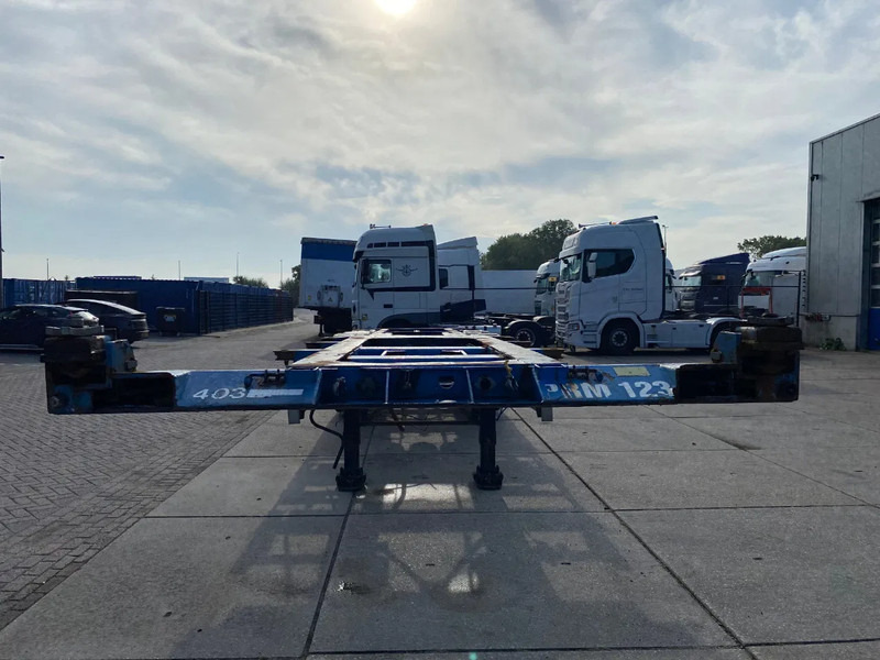 Renders Container chassis / Mercedes + Disc / 1x Lift Axle / 1x Extendable - Poluprikolica za prevoz kontejnera/ Poluprikolica sa promenjivim sandukom: slika 5 Renders Container chassis / Mercedes + Disc / 1x Lift Axle / 1x Extendable - Poluprikolica za prevoz kontejnera/ Poluprikolica sa promenjivim sandukom: slika 5