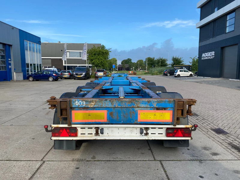 Renders Container chassis / Mercedes + Disc / 1x Lift Axle / 1x Extendable - Poluprikolica za prevoz kontejnera/ Poluprikolica sa promenjivim sandukom: slika 2 Renders Container chassis / Mercedes + Disc / 1x Lift Axle / 1x Extendable - Poluprikolica za prevoz kontejnera/ Poluprikolica sa promenjivim sandukom: slika 2