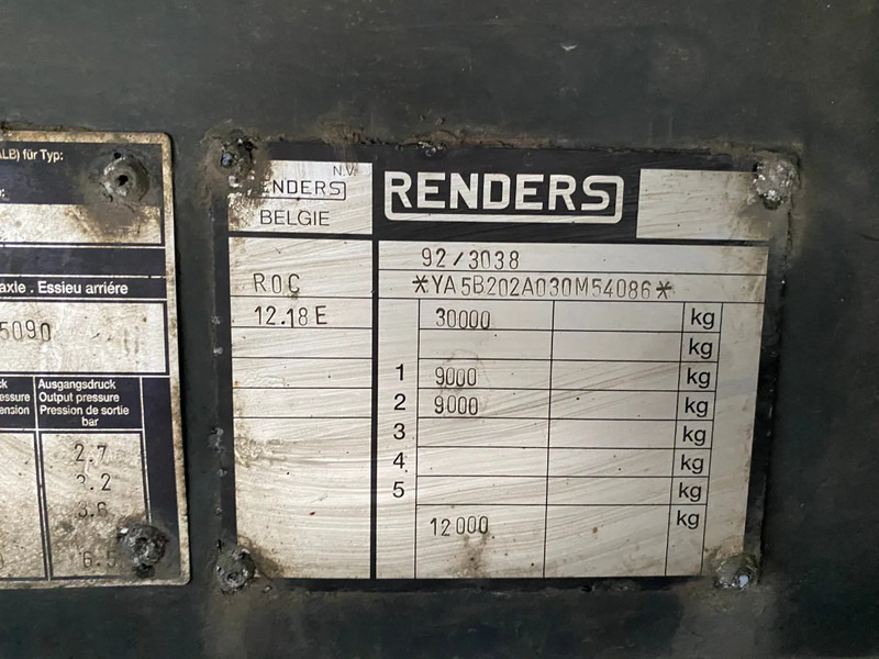 Poluprikolica sa zatvorenim sandukom Renders ROC 12.18E / Box / Mercedes + Disc: slika 10 Poluprikolica sa zatvorenim sandukom Renders ROC 12.18E / Box / Mercedes + Disc: slika 10