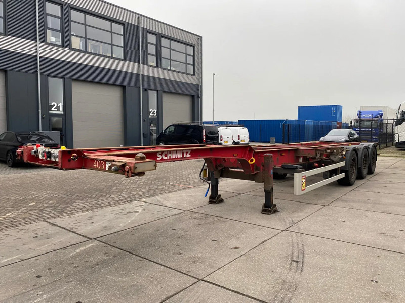 Schmitz Cargobull SCF 24 G Chassis / SAF + Disc / 1x Extendable / Lift axle - Poluprikolica za prevoz kontejnera/ Poluprikolica sa promenjivim sandukom: slika 3 Schmitz Cargobull SCF 24 G Chassis / SAF + Disc / 1x Extendable / Lift axle - Poluprikolica za prevoz kontejnera/ Poluprikolica sa promenjivim sandukom: slika 3