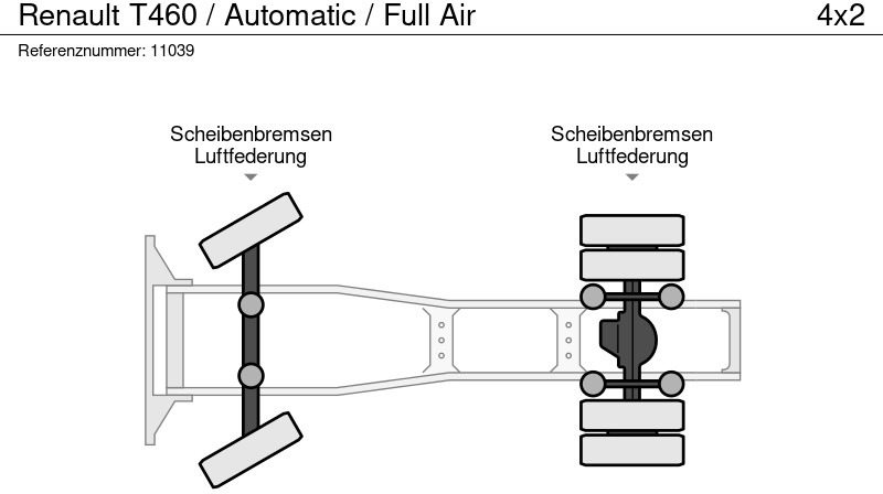 Tegljač Renault T460 / Automatic / Full Air: slika 13 Tegljač Renault T460 / Automatic / Full Air: slika 13