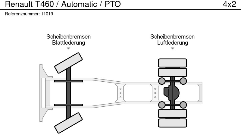 Tegljač Renault T460 / Automatic / PTO: slika 13 Tegljač Renault T460 / Automatic / PTO: slika 13