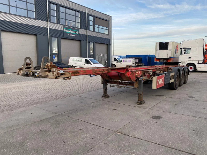 Van Hool Container Chassis / 2x Extendable / SAF + Disc - Poluprikolica za prevoz kontejnera/ Poluprikolica sa promenjivim sandukom: slika 4 Van Hool Container Chassis / 2x Extendable / SAF + Disc - Poluprikolica za prevoz kontejnera/ Poluprikolica sa promenjivim sandukom: slika 4
