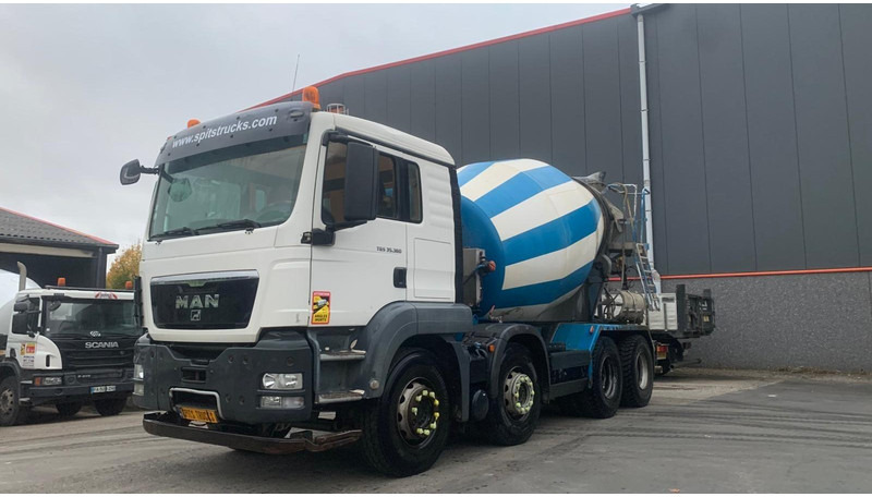 MAN TGS 35.360 Liebherr + 9M3 - Mikser za beton: slika 1 MAN TGS 35.360 Liebherr + 9M3 - Mikser za beton: slika 1