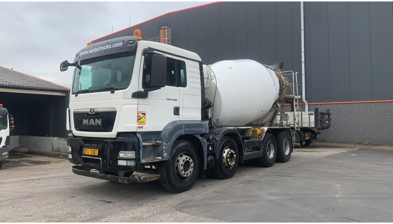 MAN TGS 35.360 MIXER + KOELKAST - Mikser za beton: slika 1 MAN TGS 35.360 MIXER + KOELKAST - Mikser za beton: slika 1