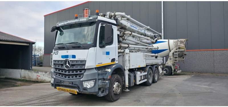 Mercedes-Benz AROCS Sermac 36m - Auto pumpa za beton: slika 1 Mercedes-Benz AROCS Sermac 36m - Auto pumpa za beton: slika 1