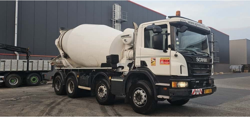 Scania P410 Mixer 9m3 LIEBHERR - Mikser za beton: slika 3 Scania P410 Mixer 9m3 LIEBHERR - Mikser za beton: slika 3