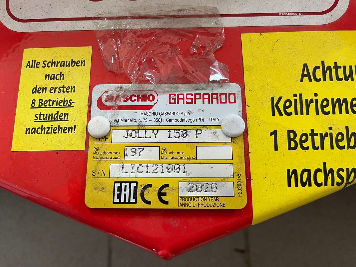 Maschio Jolly 150 - Tarup/ Mulčer: slika 5 Maschio Jolly 150 - Tarup/ Mulčer: slika 5