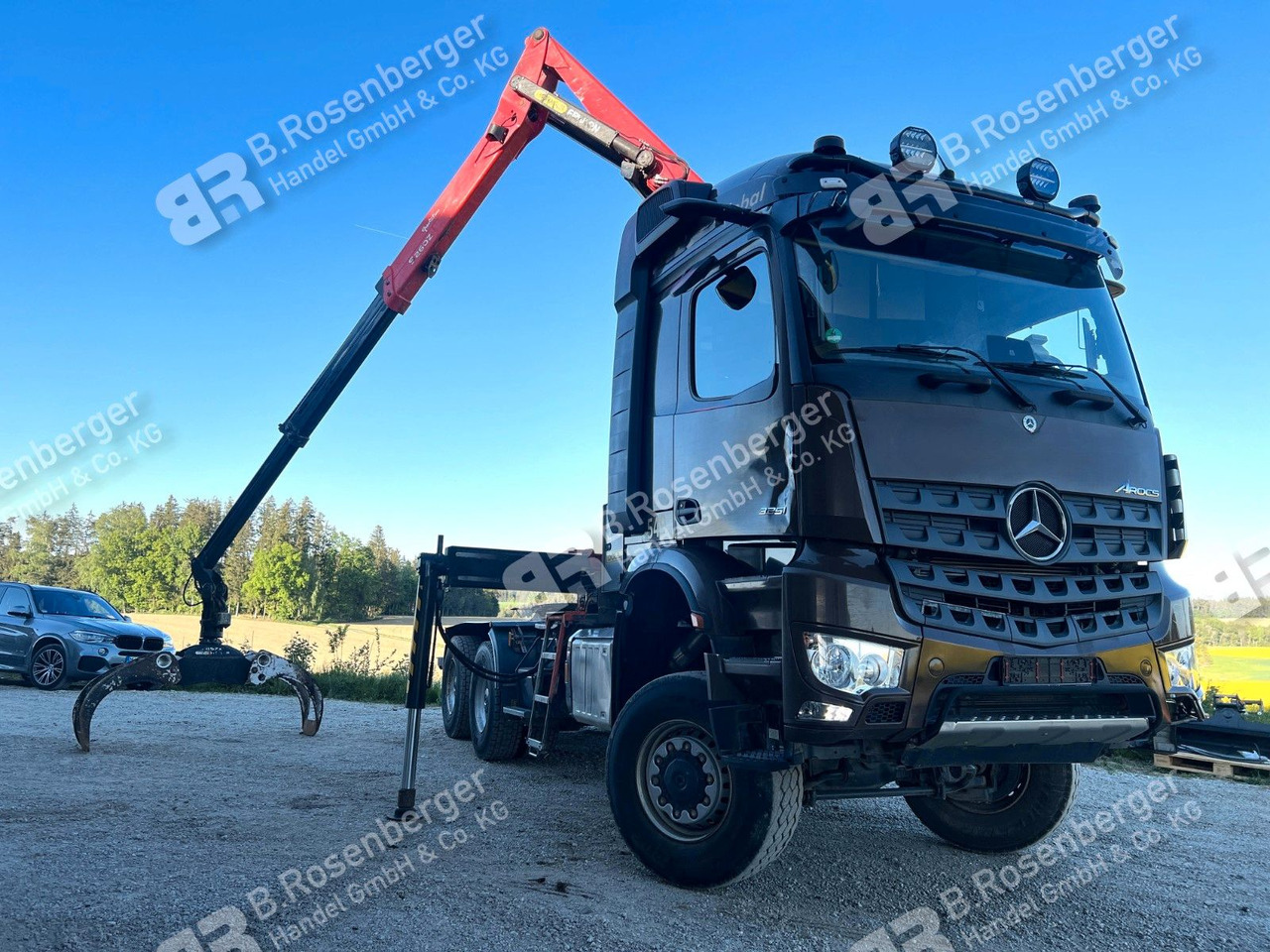 Mercedes-Benz Arocs 3351 6x6 Palfinger Epsilon S260Z96 - Šticar, Kamion sa dizalicom: slika 1 Mercedes-Benz Arocs 3351 6x6 Palfinger Epsilon S260Z96 - Šticar, Kamion sa dizalicom: slika 1