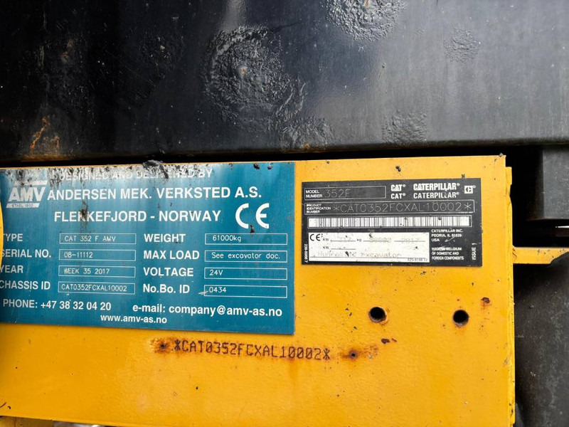 Cat 352 F - Bager guseničar: slika 5 Cat 352 F - Bager guseničar: slika 5