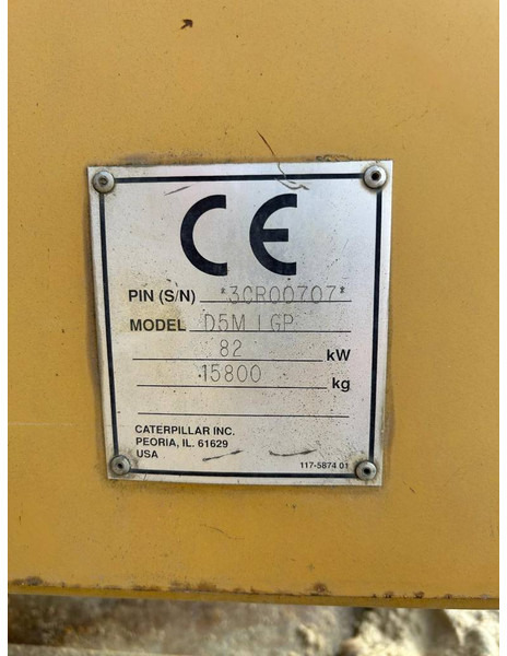 Cat D 5 M LGP - Buldožer: slika 5 Cat D 5 M LGP - Buldožer: slika 5
