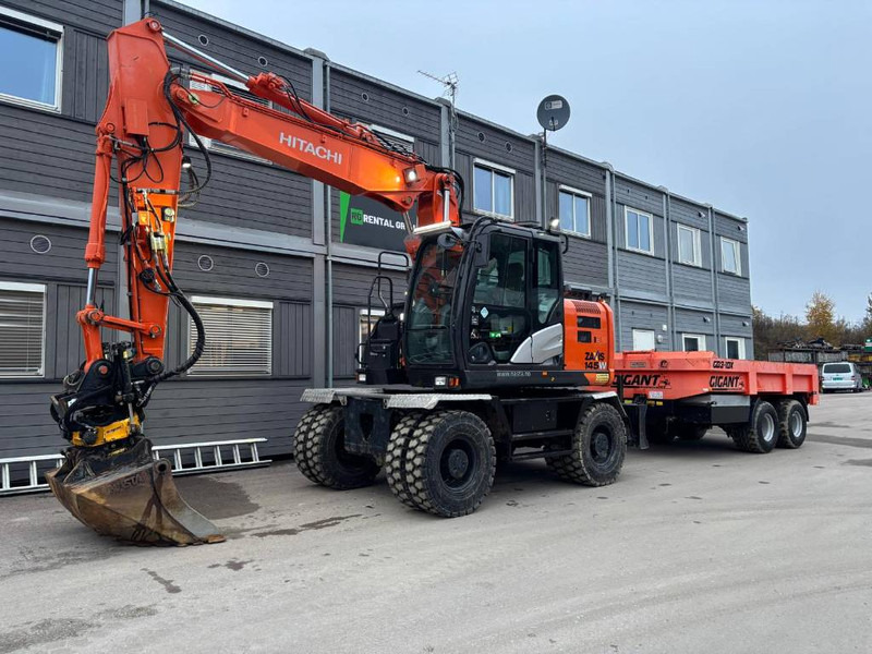 Hitachi ZX 145 W-6 - Bager točkaš: slika 1 Hitachi ZX 145 W-6 - Bager točkaš: slika 1