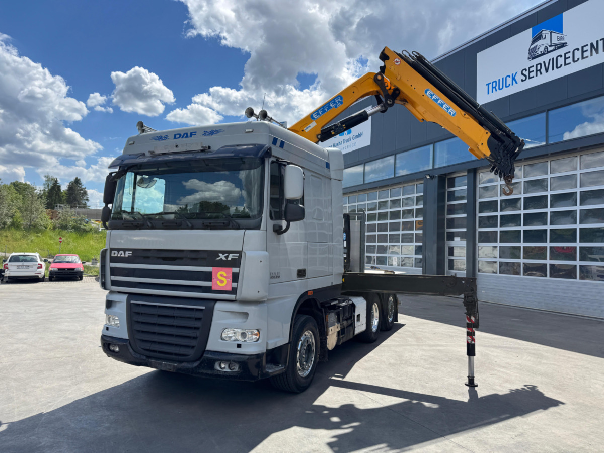 DAF XF510 Effer 255-5 6x2 SZM/Pritsche - Kamion sa dizalicom: slika 1 DAF XF510 Effer 255-5 6x2 SZM/Pritsche - Kamion sa dizalicom: slika 1