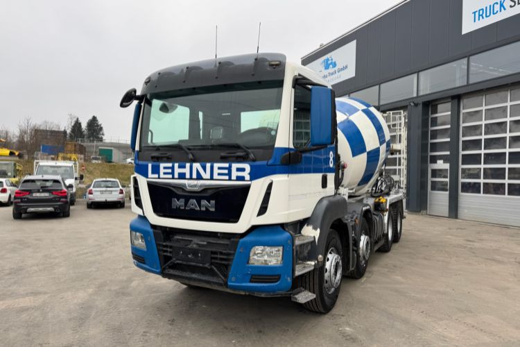 MAN TGS 32.400 8x4 Stetter 9m3 - Mikser za beton: slika 1 MAN TGS 32.400 8x4 Stetter 9m3 - Mikser za beton: slika 1