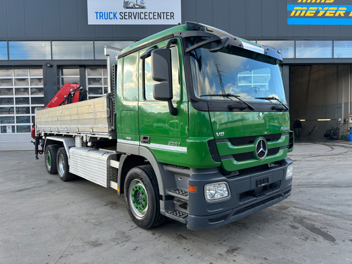 MERCEDES 2551 V8 6x2 Fassi 185-5 Bj.2020 - Istovarivač, Kamion sa dizalicom: slika 3 MERCEDES 2551 V8 6x2 Fassi 185-5 Bj.2020 - Istovarivač, Kamion sa dizalicom: slika 3