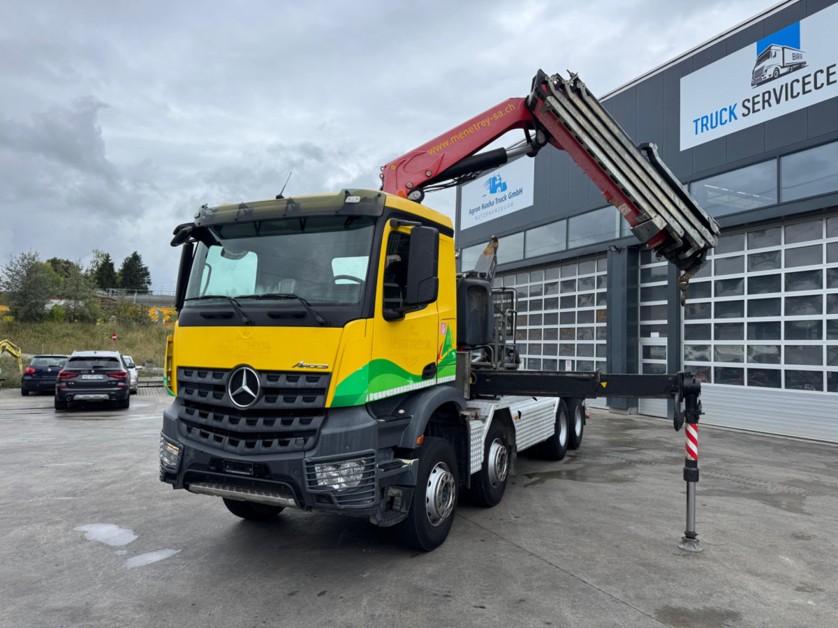 MERCEDES Arocs 3248 8x4 Fassi 315-7 mit Hiab 21T - Kamion sa dizalicom: slika 2 MERCEDES Arocs 3248 8x4 Fassi 315-7 mit Hiab 21T - Kamion sa dizalicom: slika 2