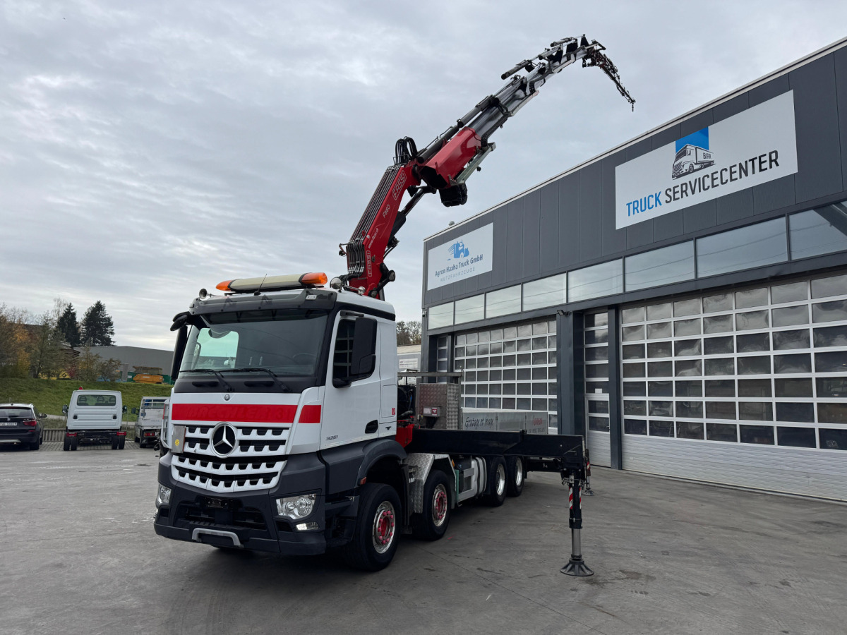 MERCEDES Arocs 3251 8x4 Fassi 660 6-6 - Kamion sa dizalicom: slika 1 MERCEDES Arocs 3251 8x4 Fassi 660 6-6 - Kamion sa dizalicom: slika 1
