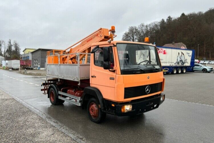 Mercedes-Benz 709 WUMAG GELENKSTEIGER 14M - Vazdušna platforma montirana na kamion: slika 2 Mercedes-Benz 709 WUMAG GELENKSTEIGER 14M - Vazdušna platforma montirana na kamion: slika 2